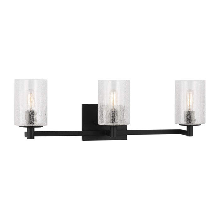 Myhouse Lighting Generation Lighting - GLV1033EN/MBK - Three Light Wall / Bath - Parker - Midnight Black