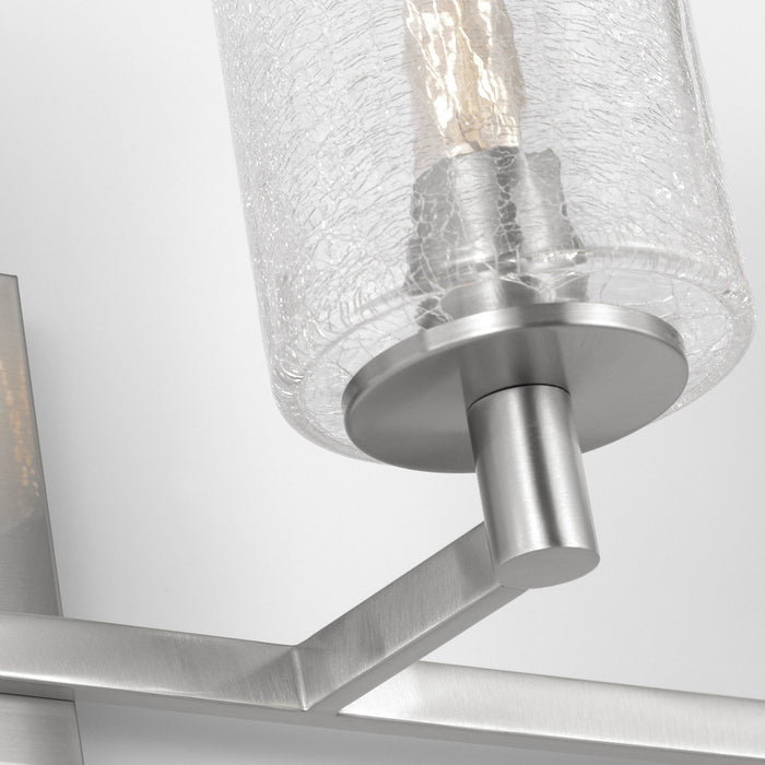 Myhouse Lighting Generation Lighting - GLV1034EN/BS - Four Light Wall / Bath - Parker - Brushed Steel