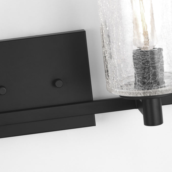 Myhouse Lighting Generation Lighting - GLV1034EN/MBK - Four Light Wall / Bath - Parker - Midnight Black