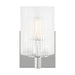 Myhouse Lighting Generation Lighting - GLV1041CH - One Light Wall / Bath Sconce - Lando - Chrome