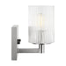 Myhouse Lighting Generation Lighting - GLV1041EN/BS - One Light Wall / Bath Sconce - Lando - Brushed Steel