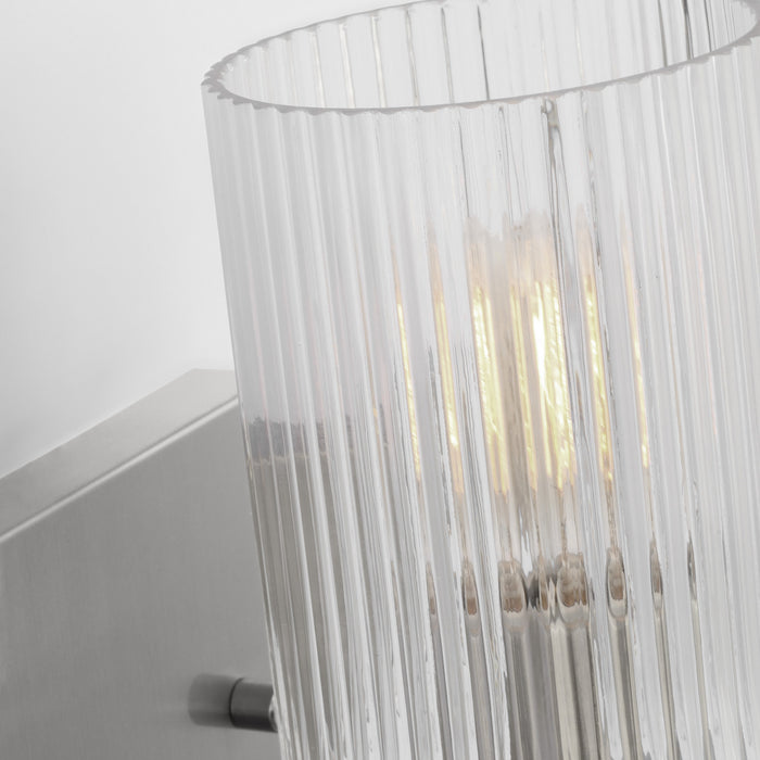 Myhouse Lighting Generation Lighting - GLV1041EN/BS - One Light Wall / Bath Sconce - Lando - Brushed Steel