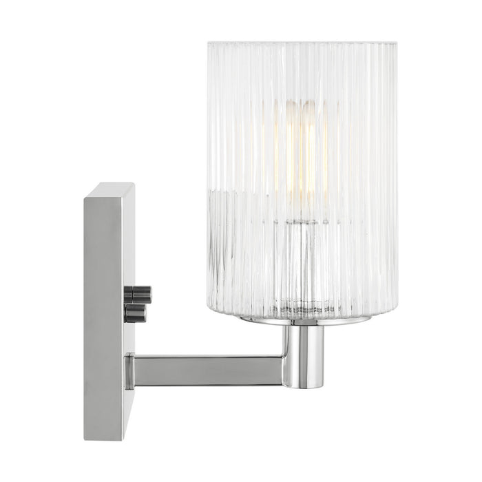 Myhouse Lighting Generation Lighting - GLV1041EN/CH - One Light Wall / Bath Sconce - Lando - Chrome