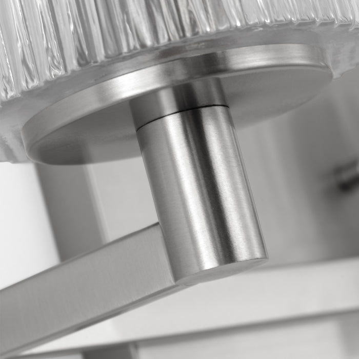 Myhouse Lighting Generation Lighting - GLV1042EN/BS - Two Light Wall / Bath - Lando - Brushed Steel