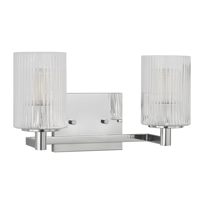 Myhouse Lighting Generation Lighting - GLV1042EN/CH - Two Light Wall / Bath - Lando - Chrome