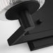 Myhouse Lighting Generation Lighting - GLV1042EN/MBK - Two Light Wall / Bath - Lando - Midnight Black