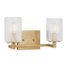 Myhouse Lighting Generation Lighting - GLV1042EN/SB - Two Light Wall / Bath - Lando - Satin Bronze