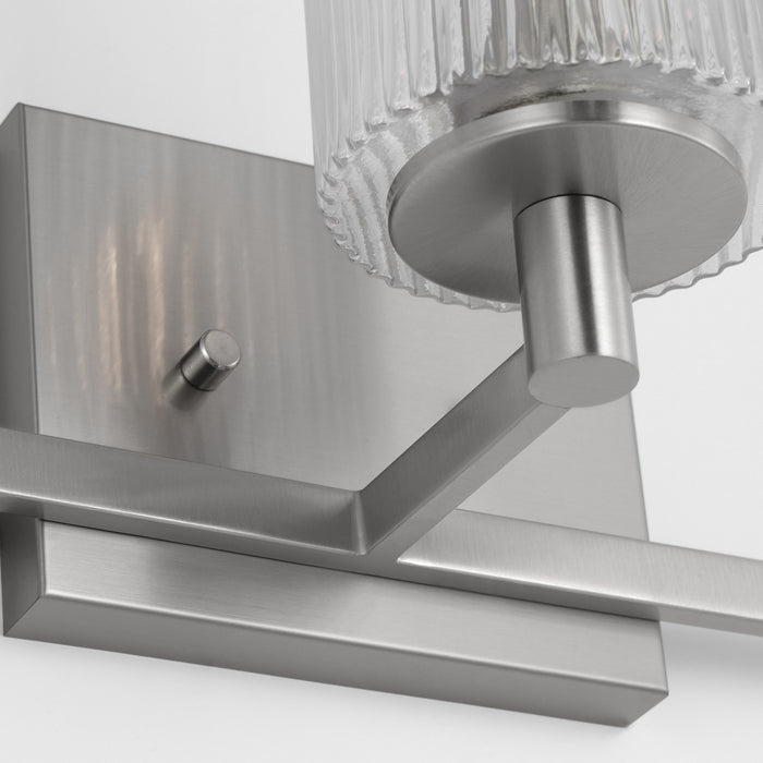 Myhouse Lighting Generation Lighting - GLV1043EN/BS - Three Light Wall / Bath - Lando - Brushed Steel