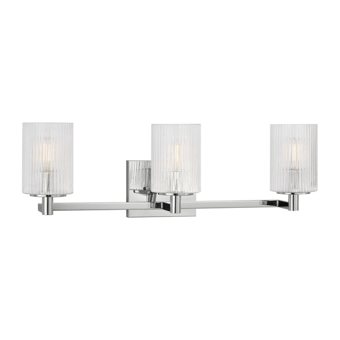 Myhouse Lighting Generation Lighting - GLV1043EN/CH - Three Light Wall / Bath - Lando - Chrome