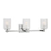 Myhouse Lighting Generation Lighting - GLV1043EN/CH - Three Light Wall / Bath - Lando - Chrome