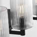Myhouse Lighting Generation Lighting - GLV1043EN/MBK - Three Light Wall / Bath - Lando - Midnight Black