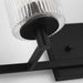 Myhouse Lighting Generation Lighting - GLV1044EN/MBK - Four Light Wall / Bath - Lando - Midnight Black