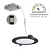 Myhouse Lighting Nora Lighting - NFLAT-R6TWB - LED Downlight - Black