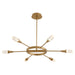 Myhouse Lighting Oxygen - 3-6118-40 - LED Chandelier - Sperano - Aged Brass