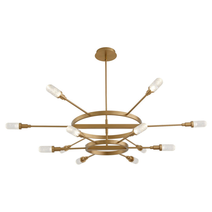 Myhouse Lighting Oxygen - 3-6119-40 - LED Chandelier - Sperano - Aged Brass