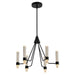 Myhouse Lighting Oxygen - 3-6713-15 - LED Chandelier - Ethos - Black