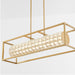 Myhouse Lighting Oxygen - 3-676-40 - LED Linear Pendant - Elan - Aged Brass