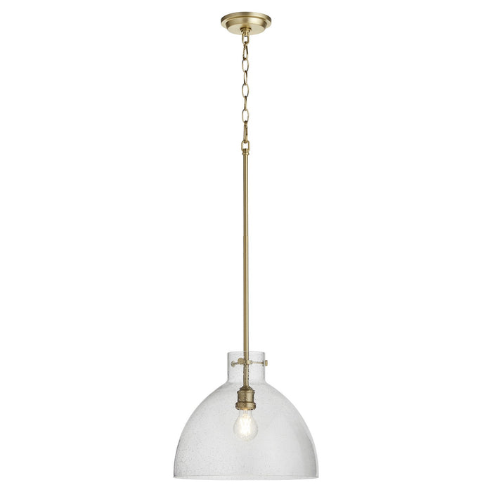 Myhouse Lighting Quorum - 8832-80 - One Light Pendant - Aged Brass