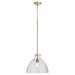 Myhouse Lighting Quorum - 8832-80 - One Light Pendant - Aged Brass