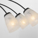 Myhouse Lighting Quorum - 6877-6-59 - Six Light Linear Chandelier - Arpeggio - Matte Black