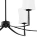 Myhouse Lighting Quorum - 681-8-59 - Eight Light Chandelier - Ayala - Matte Black