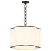 Myhouse Lighting Quorum - 8228-4-59 - Four Light Pendant - Belinder - Matte Black