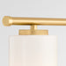 Myhouse Lighting Quorum - 5228-4-80 - Four Light Vanity - Belinder - Aged Brass