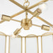 Myhouse Lighting Quorum - 824-4-80 - Four Light Pendant - Belleview - Aged Brass