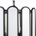 Myhouse Lighting Quorum - 824-4-59 - Four Light Pendant - Belleview - Matte Black