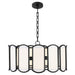 Myhouse Lighting Quorum - 824-5-59 - Five Light Pendant - Belleview - Matte Black