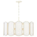 Myhouse Lighting Quorum - 824-5-52 - Five Light Pendant - Belleview - Washed Oak