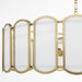 Myhouse Lighting Quorum - 824-8-80 - Eight Light Pendant - Belleview - Aged Brass