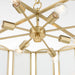 Myhouse Lighting Quorum - 824-8-80 - Eight Light Pendant - Belleview - Aged Brass