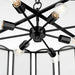 Myhouse Lighting Quorum - 824-8-59 - Eight Light Pendant - Belleview - Matte Black