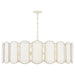 Myhouse Lighting Quorum - 824-8-52 - Eight Light Pendant - Belleview - Washed Oak