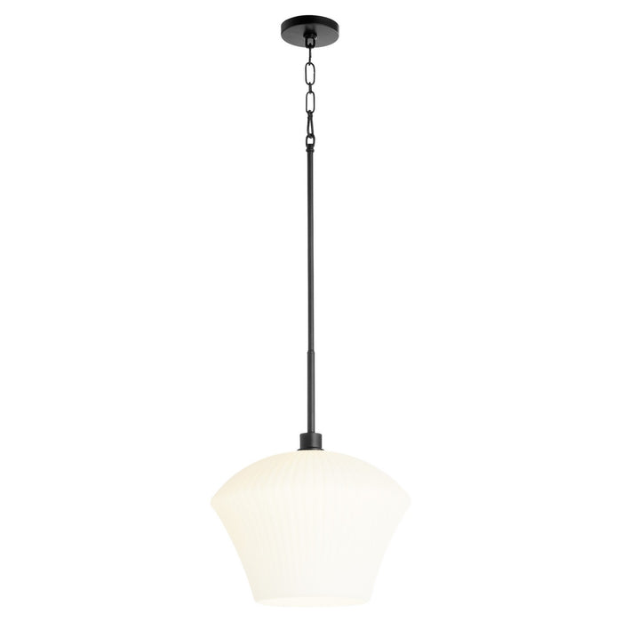 Myhouse Lighting Quorum - 8221-15-59 - One Light Pendant - Cassini - Matte Black