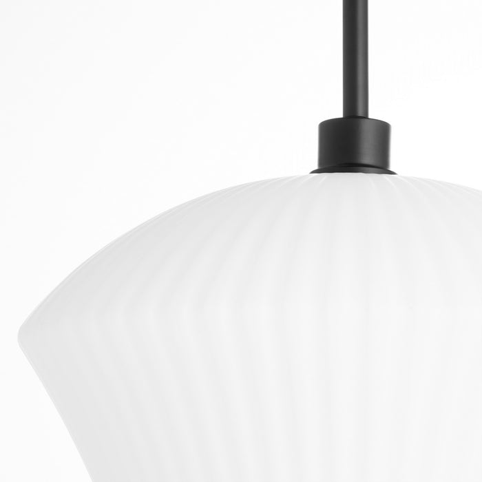 Myhouse Lighting Quorum - 8221-15-59 - One Light Pendant - Cassini - Matte Black