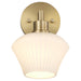 Myhouse Lighting Quorum - 5221-1-80 - One Light Wall Mount - Cassini - Aged Brass