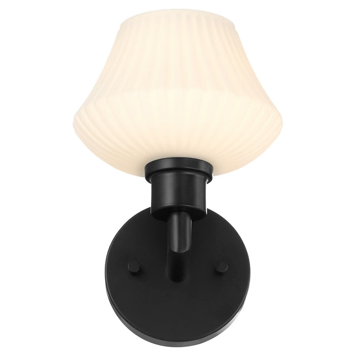 Myhouse Lighting Quorum - 5221-1-59 - One Light Wall Mount - Cassini - Matte Black