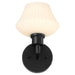 Myhouse Lighting Quorum - 5221-1-59 - One Light Wall Mount - Cassini - Matte Black