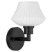 Myhouse Lighting Quorum - 5221-1-59 - One Light Wall Mount - Cassini - Matte Black