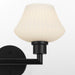 Myhouse Lighting Quorum - 5221-2-59 - Two Light Vanity - Cassini - Matte Black