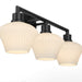 Myhouse Lighting Quorum - 5221-3-59 - Three Light Vanity - Cassini - Matte Black