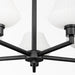 Myhouse Lighting Quorum - 6221-5-59 - Five Light Chandelier - Cassini - Matte Black