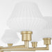 Myhouse Lighting Quorum - 6221-8-80 - Eight Light Chandelier - Cassini - Aged Brass