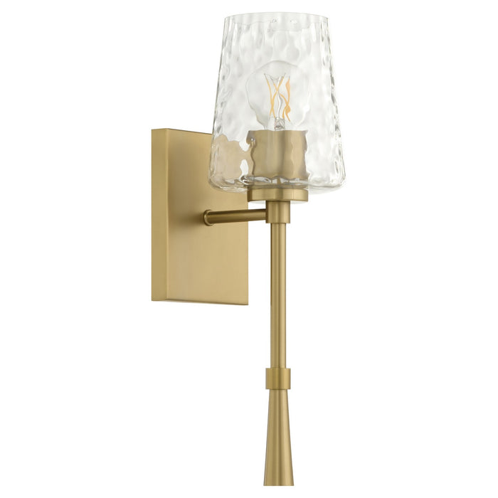 Myhouse Lighting Quorum - 5204-1-180 - One Light Wall Mount - Goodwin - Aged Brass