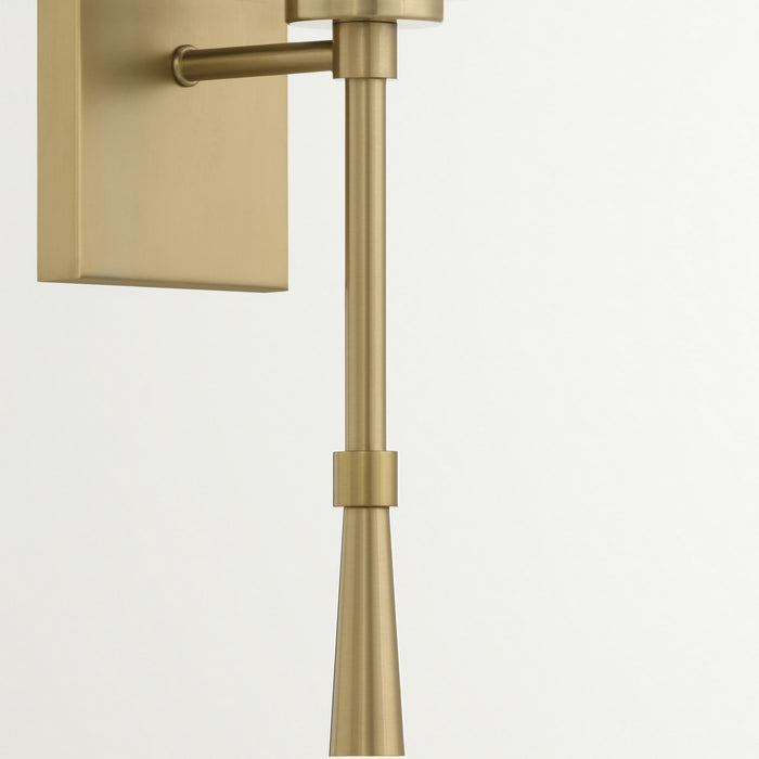 Myhouse Lighting Quorum - 5204-1-180 - One Light Wall Mount - Goodwin - Aged Brass