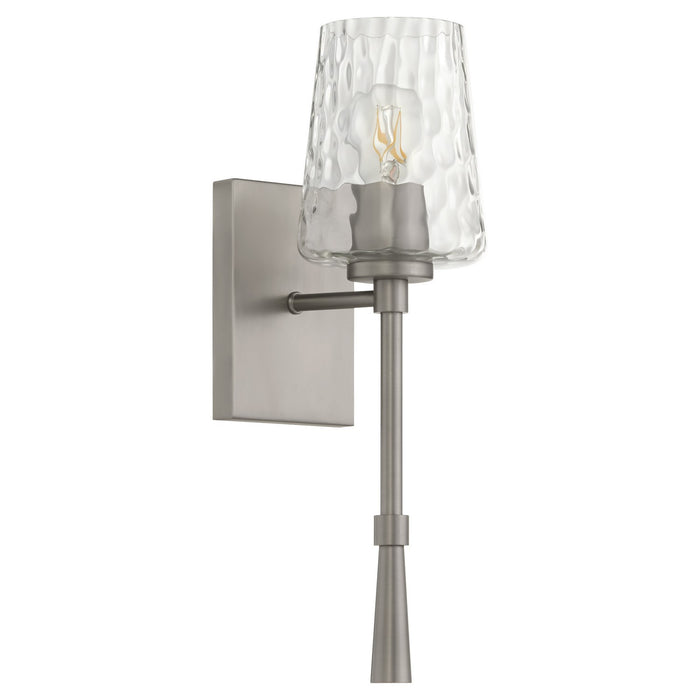 Myhouse Lighting Quorum - 5204-1-165 - One Light Wall Mount - Goodwin - Satin Nickel