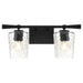 Myhouse Lighting Quorum - 5204-2-59 - Two Light Vanity - Goodwin - Matte Black