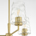 Myhouse Lighting Quorum - 6204-3-80 - Three Light Chandelier - Goodwin - Aged Brass